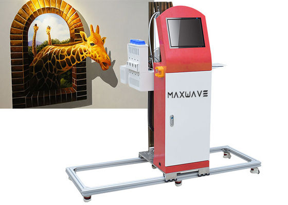 High Resolution 1080dpi UV Wall Printer 3D RJ45 Ethernet Interface