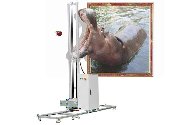 4GB DDR Memory 75W 3D Wall Painting Printer Built In Lithium Battery