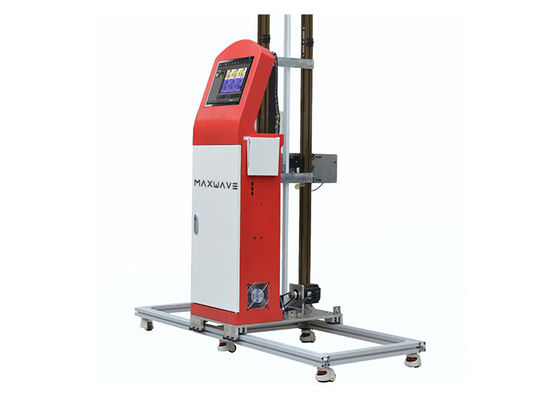 2.5m Vertical Operated Wall Printing Machine 2880dpi Aluminum Mechanism