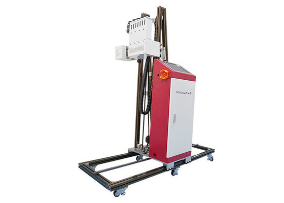 Double Head 2880 Dpi Digital Wall Printing Machine With Touch Screen