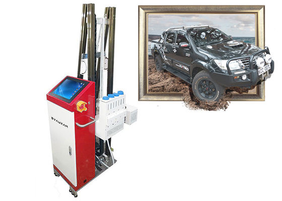 Double Head 2880 Dpi Digital Wall Printing Machine With Touch Screen