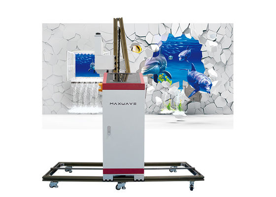 Indoor DX10 DX7 Double Head UV Wall Printer Machine VSDT Technology