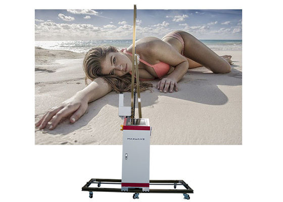 Intelligent Vertical 3D Wall Painting Printer 2.5m high Dimension