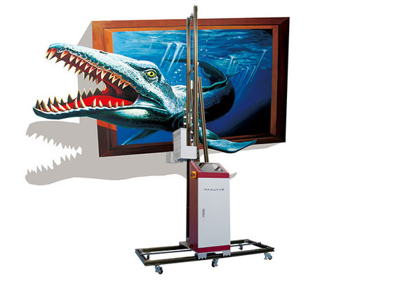 FCC Outdoor 2500mm Height UV Wall Printer 3D For Children'S Room