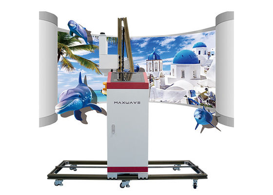 Automatic 720*108dpi 3D Wall Painting Printer For Red Brick Wall