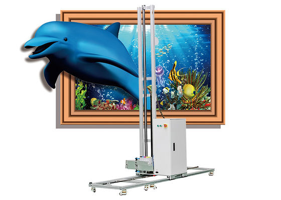1440dpi Vertical Wall Painting Machine For Kindergarten Restaurant
