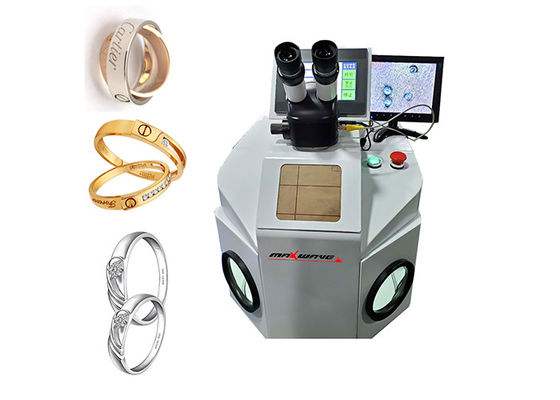 Portable 40J YAG Jewellery Laser Soldering Machine CCD Microscope