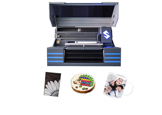 SGS Water Cooling UV Flatbed Printing Machine A3 CMYK WW Colour