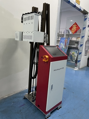 720x2880dpi CMYKW 3D Vertical Wall Printer Machine